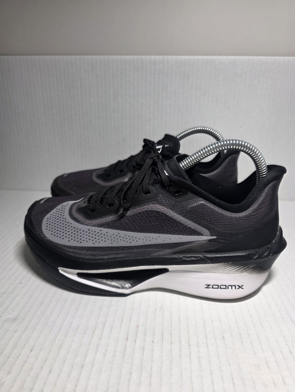 Nike Air Zoom Fly 6 Black Grey Womens US Size 7.5